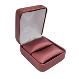 Red Leather Ring Box | Gems on Display