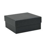 Large Premium Black Gloss Wood Earring Box