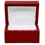 Red Rosewood Dual Jewelry Ring Gift Packaging Boxes