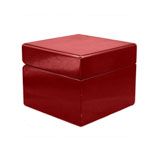 Red Rosewood Jewelry Bracelet or Watch Pillow Boxes