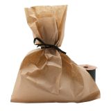 Brown Kraft Paper Gift Shopping Bags, 100 Per Pack, 12