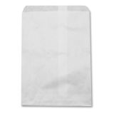 White Paper Gift Shopping Bags, 100 Per Pack, 6