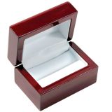 Red Rosewood Dual Jewelry Ring Gift Packaging Boxes