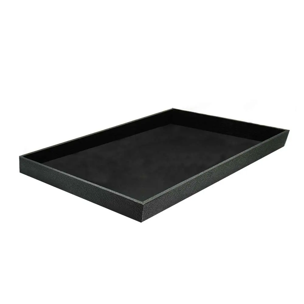 Jewelry Tray with Black Pad Full Size-14-3/4 x 8-1/4 x 1 Tall