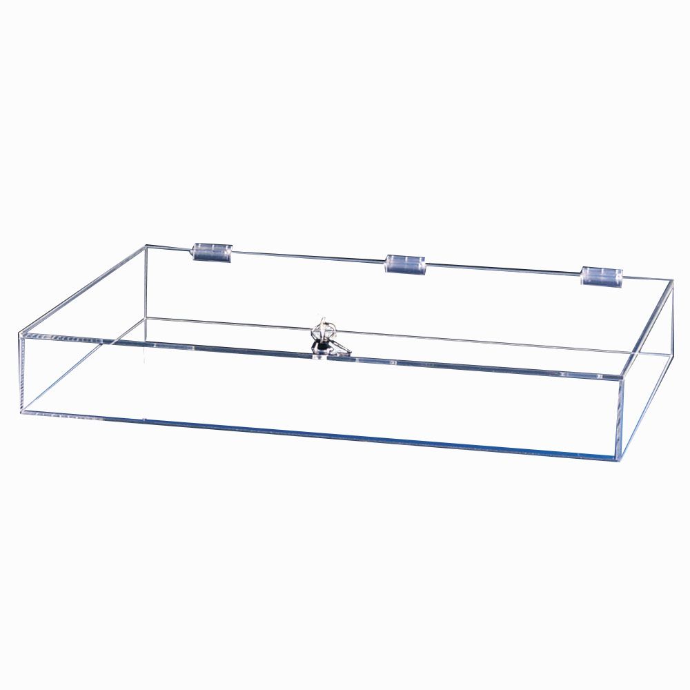 Clear Acrylic Locking Tabletop Display Case