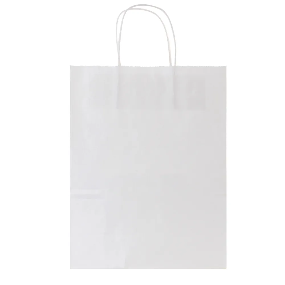 Choice 10 x 5 x 13 Natural Kraft Paper Customizable Shopping Bag with  Handles - 250/Case