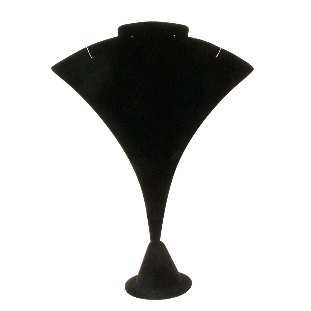 Black Velvet Jewelry Earring or Necklace Display Stand
