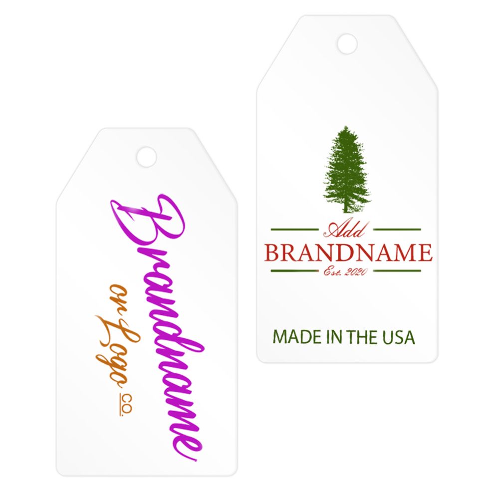 Custom Printed Clothing Tags ~ Hang Tags ~ Pricing Tags ~ Product Tags