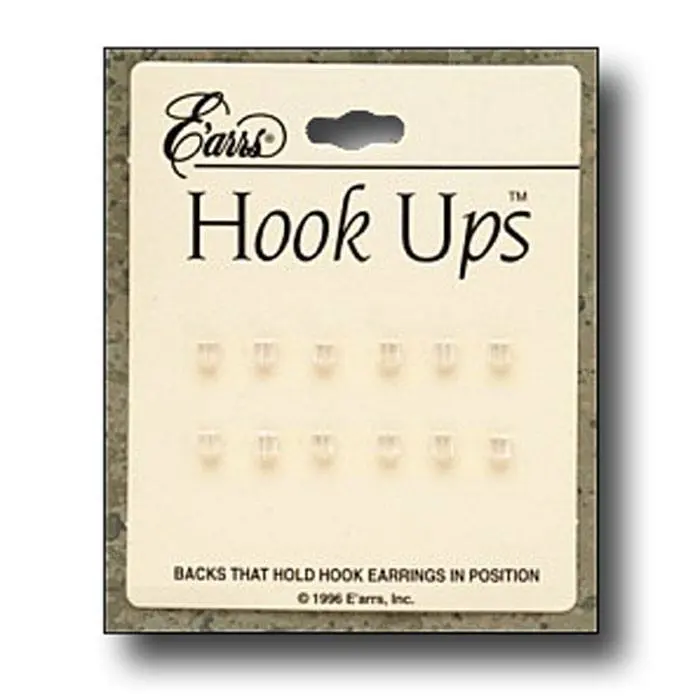 DECORA 4mm Clear Earring Backs Transparent Earring Safety Backs for  Fishhook Earrings Pack of 120