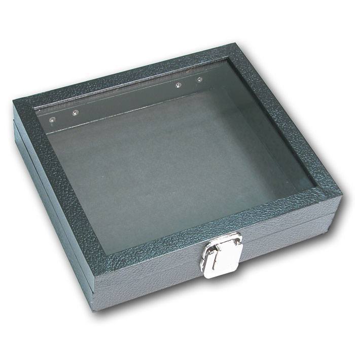 Jewelry Tray with Glass Lid-Half Size