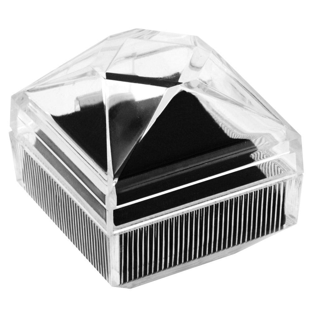 Clear Crystal style Lucite Jewelry Earring Boxes