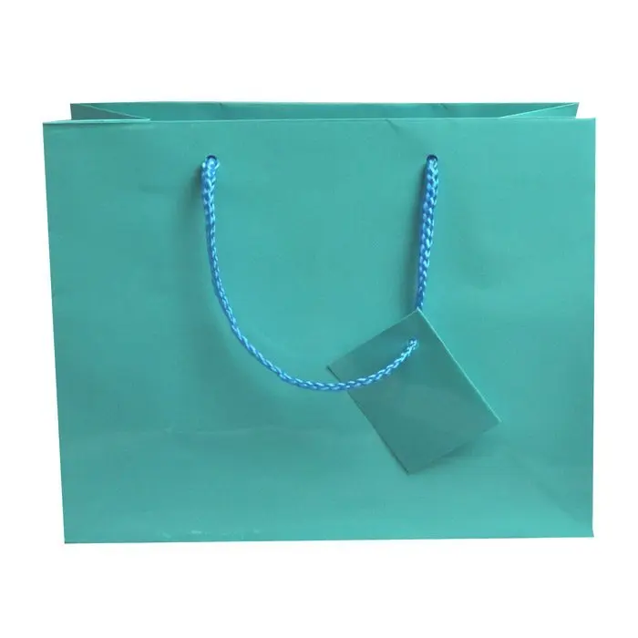 Glossy Purple Gift Bags - Wholesale