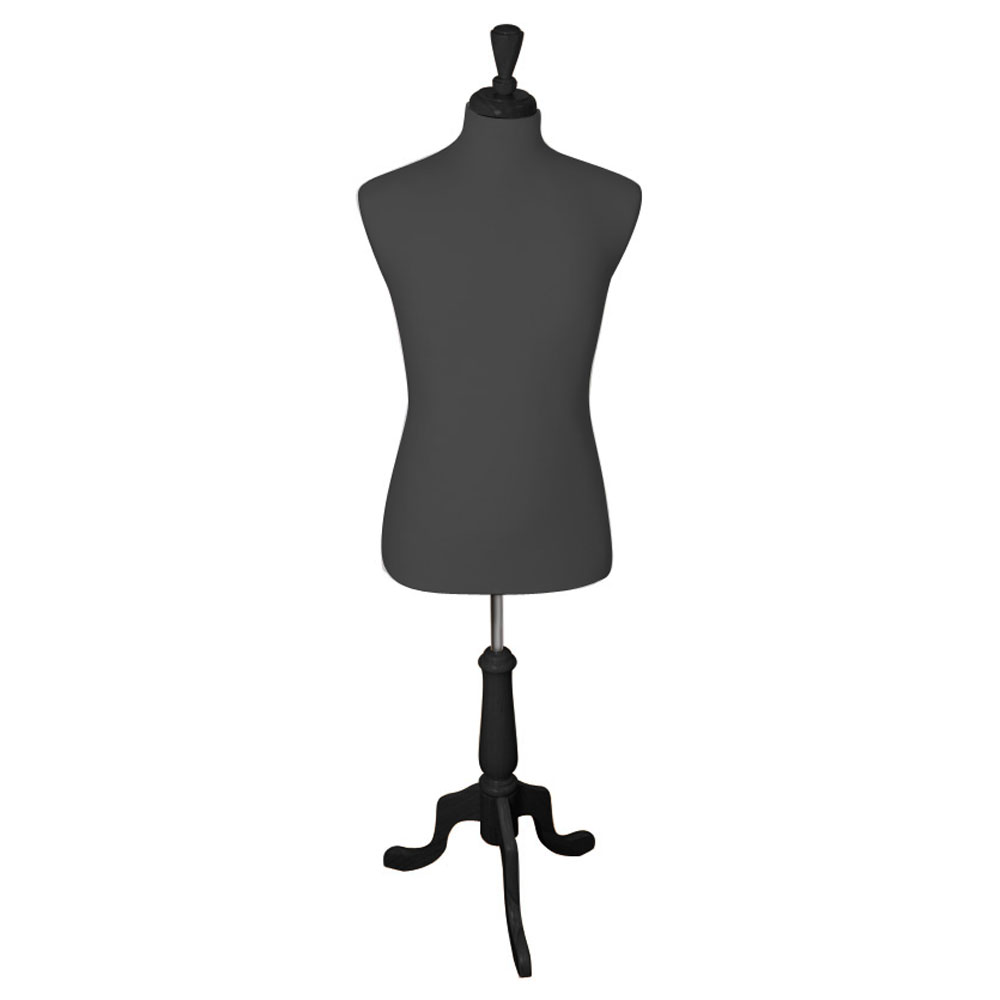 Black Male Suit Form Display Mannequin 