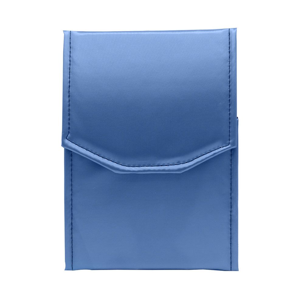 Blue Leatherette Jewelry Necklace Presentation Display Folder