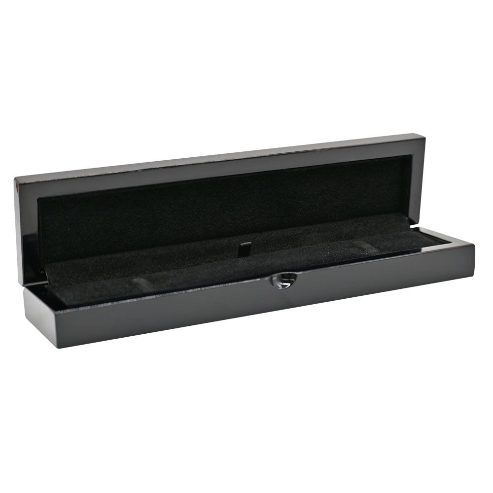 Black Gloss Wooden Bracelet Box