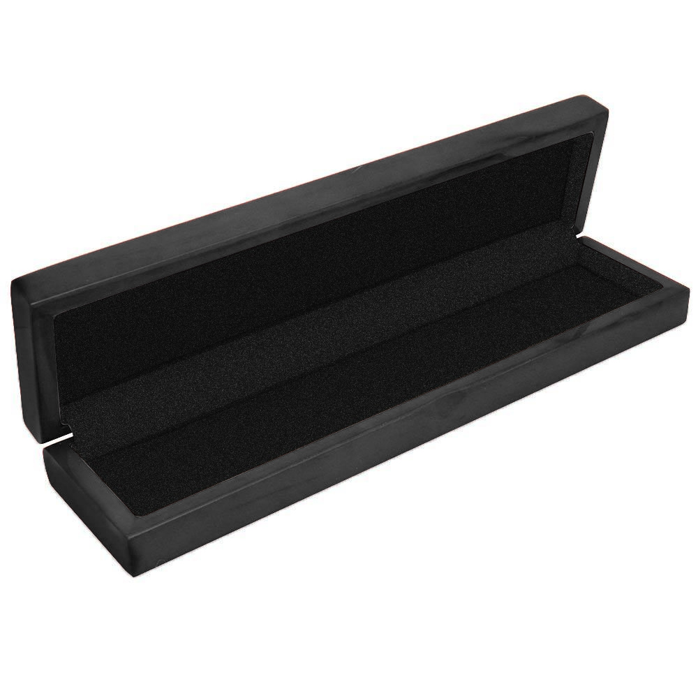 Black Gloss Wooden Bracelet Box