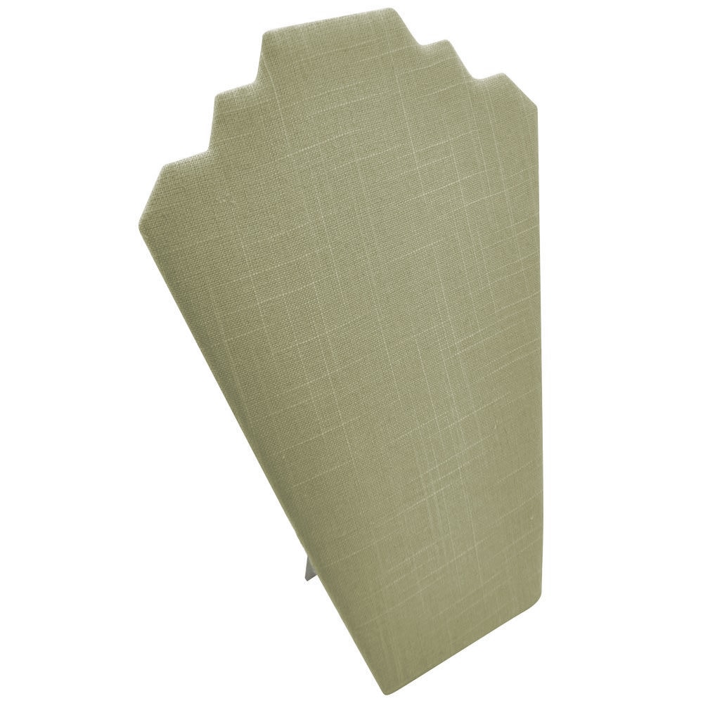 Grey Linen Necklace Easel