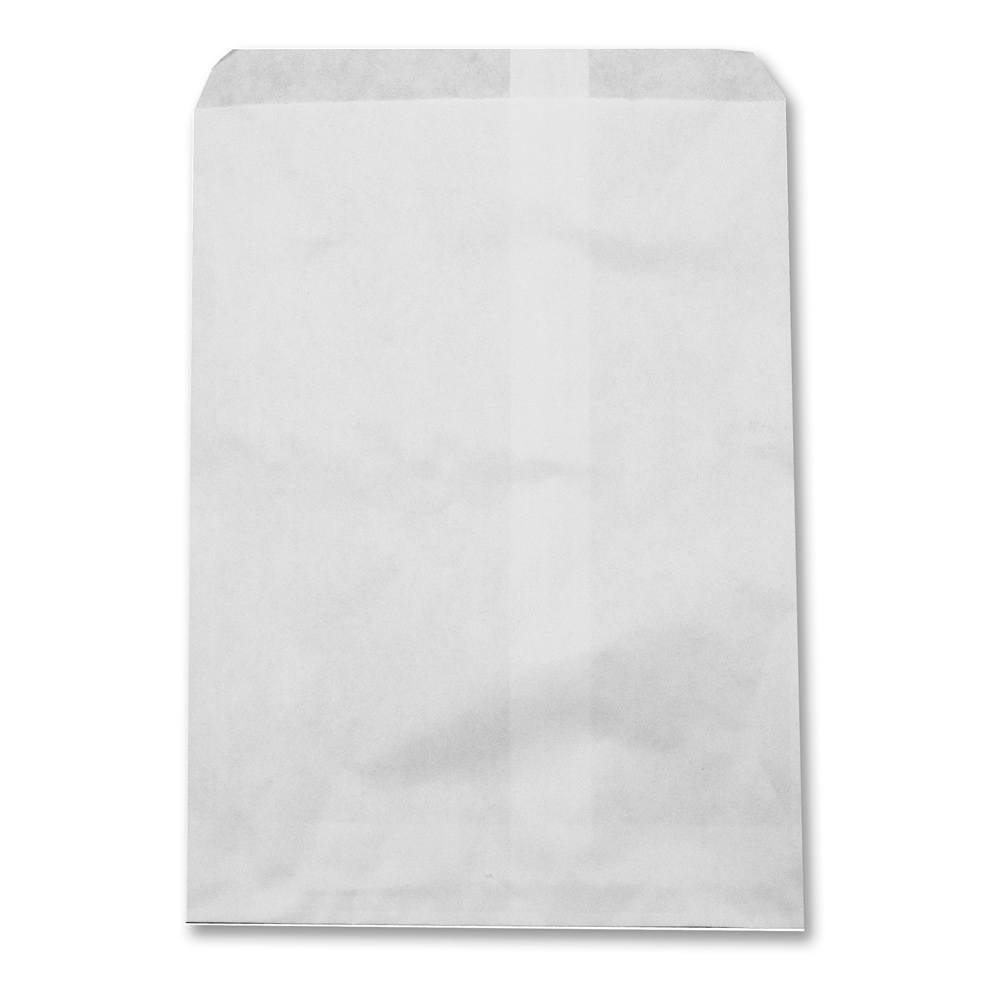 White Paper Gift Shopping Bags, 100 Per Pack, 6