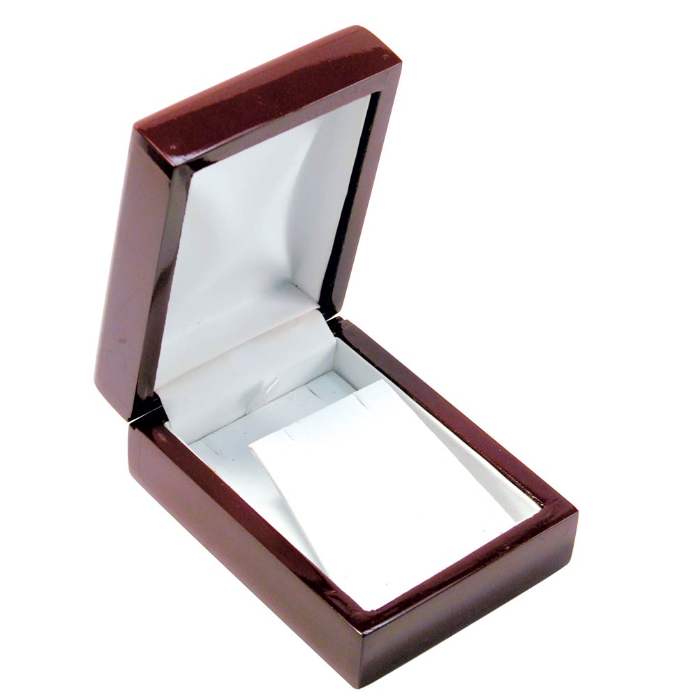 Red Rosewood Jewelry Pendant Packaging Boxes